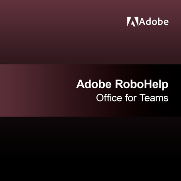 Adobe RoboHelp Office pour les équipes