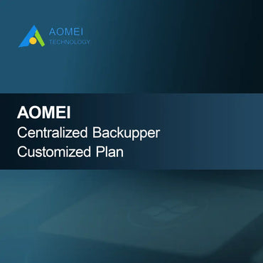 AOMEI Centralized Backupper Customized Plan