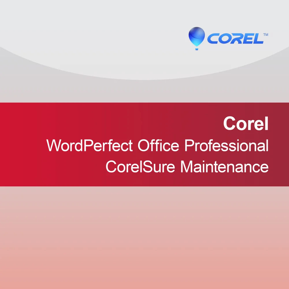 Corel WordPerfect Office Professionnel Maintenance CorelSure