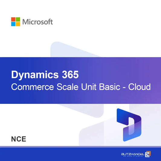 Dynamics 365 Commerce Scale Unit Basique - Cloud (NCE)