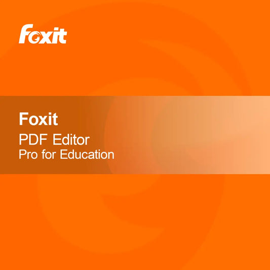 Maintenance EDU Foxit PDF Editor Pro pour l'éducation
