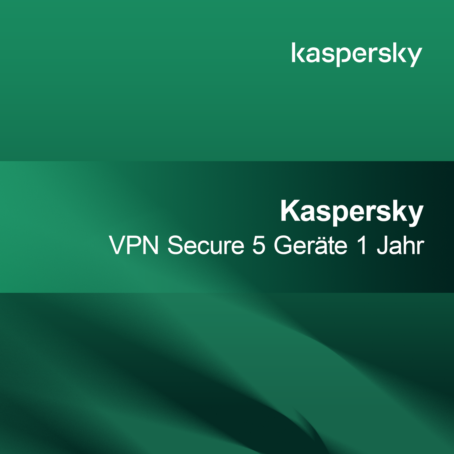 Kaspersky VPN Secure 5 appareils 1 an