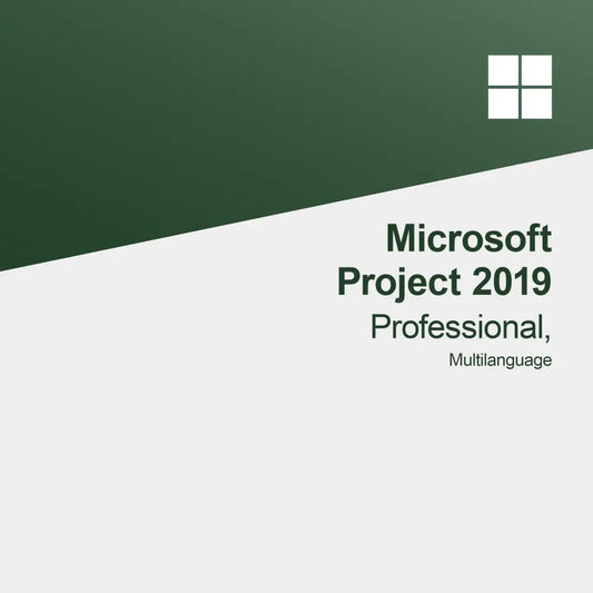 Microsoft Project 2019 Professional, Multilingüe
