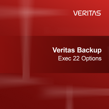 Opciones de Veritas Backup Exec 22
