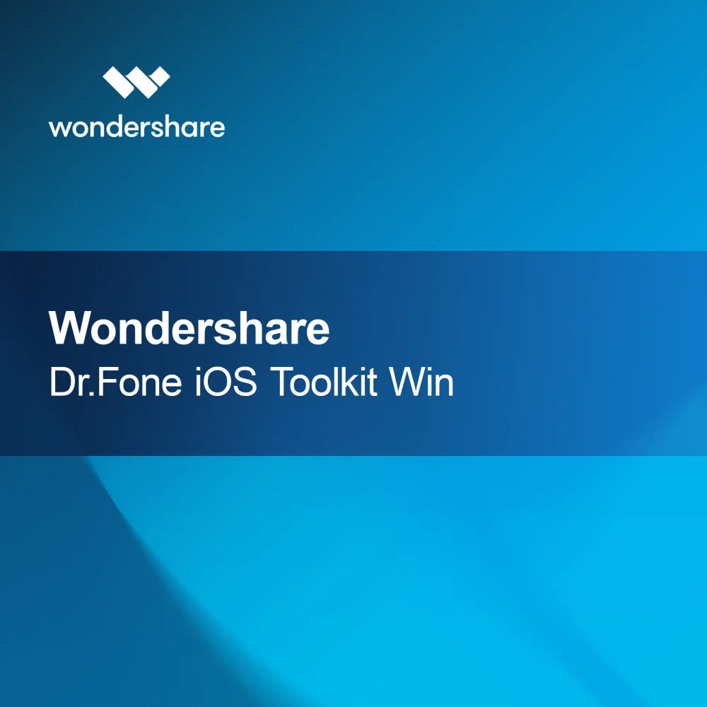 Wondershare Dr.Fone iOS Toolkit Win