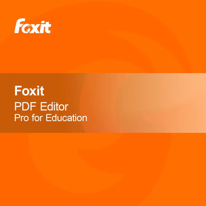 Maintenance EDU Foxit PDF Editor Pro pour l'éducation