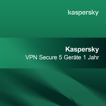 Kaspersky VPN Secure 5 appareils 1 an