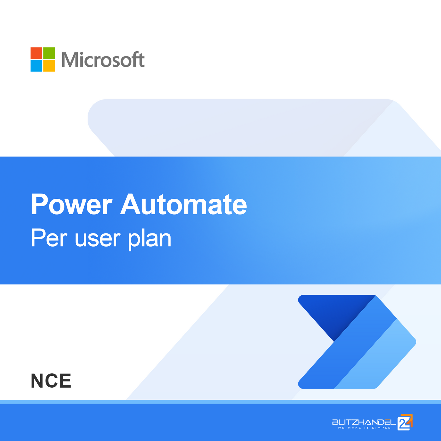 Plan Power Automate par utilisateur (NCE)