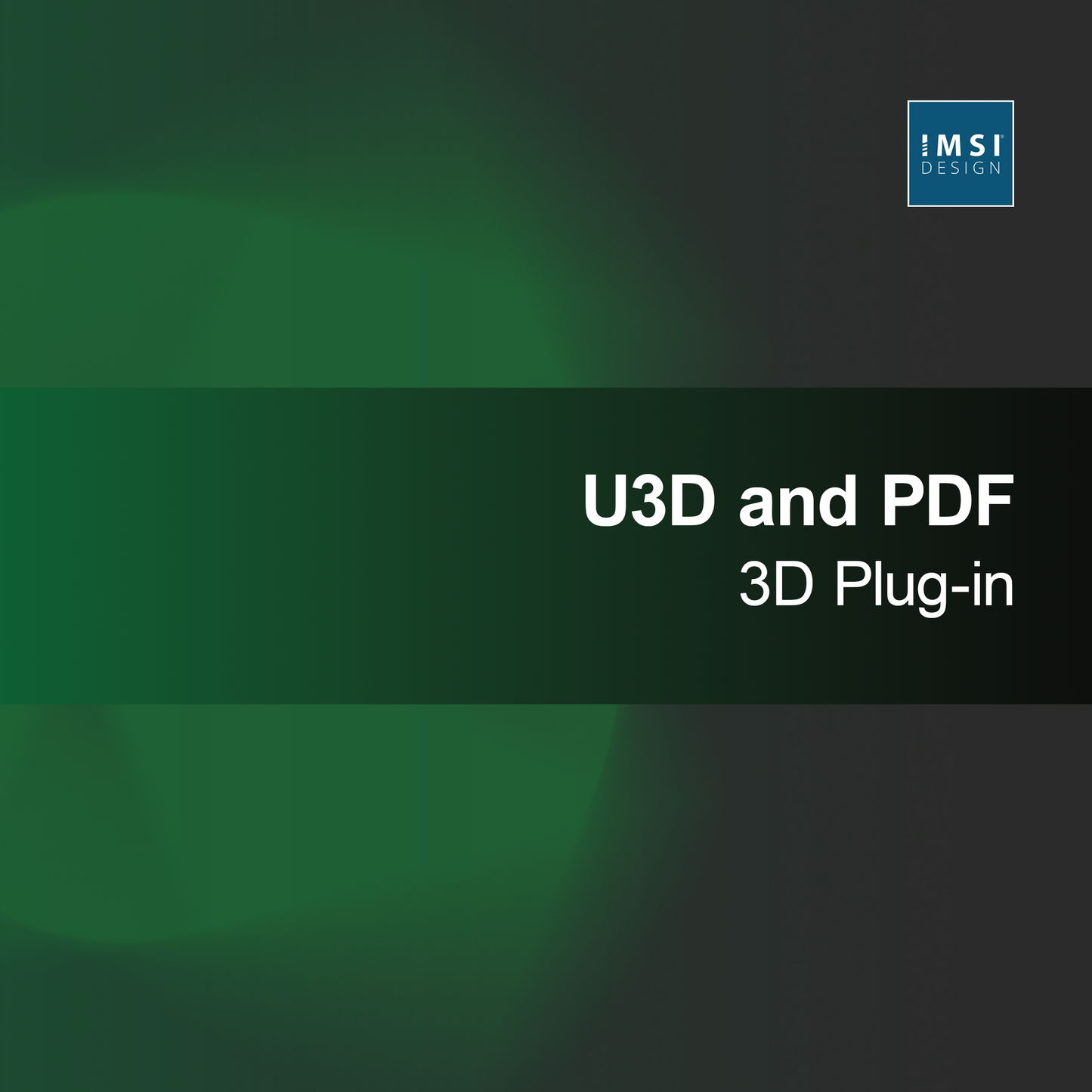 Plug-in U3D et PDF 3D